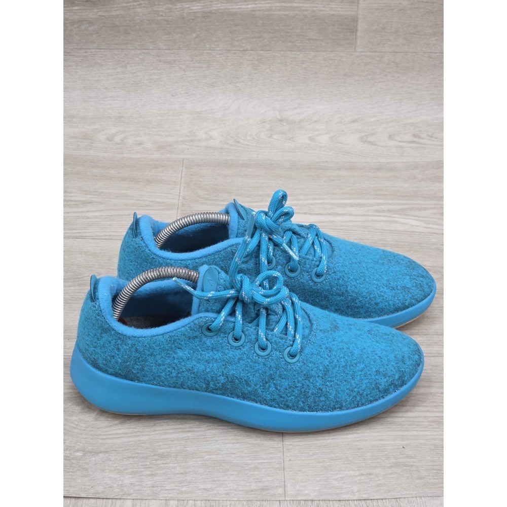 Allbirds Wool Runner Womens 10 Teal Merino Wool Sneakers Comfort Casual‎ Shoes